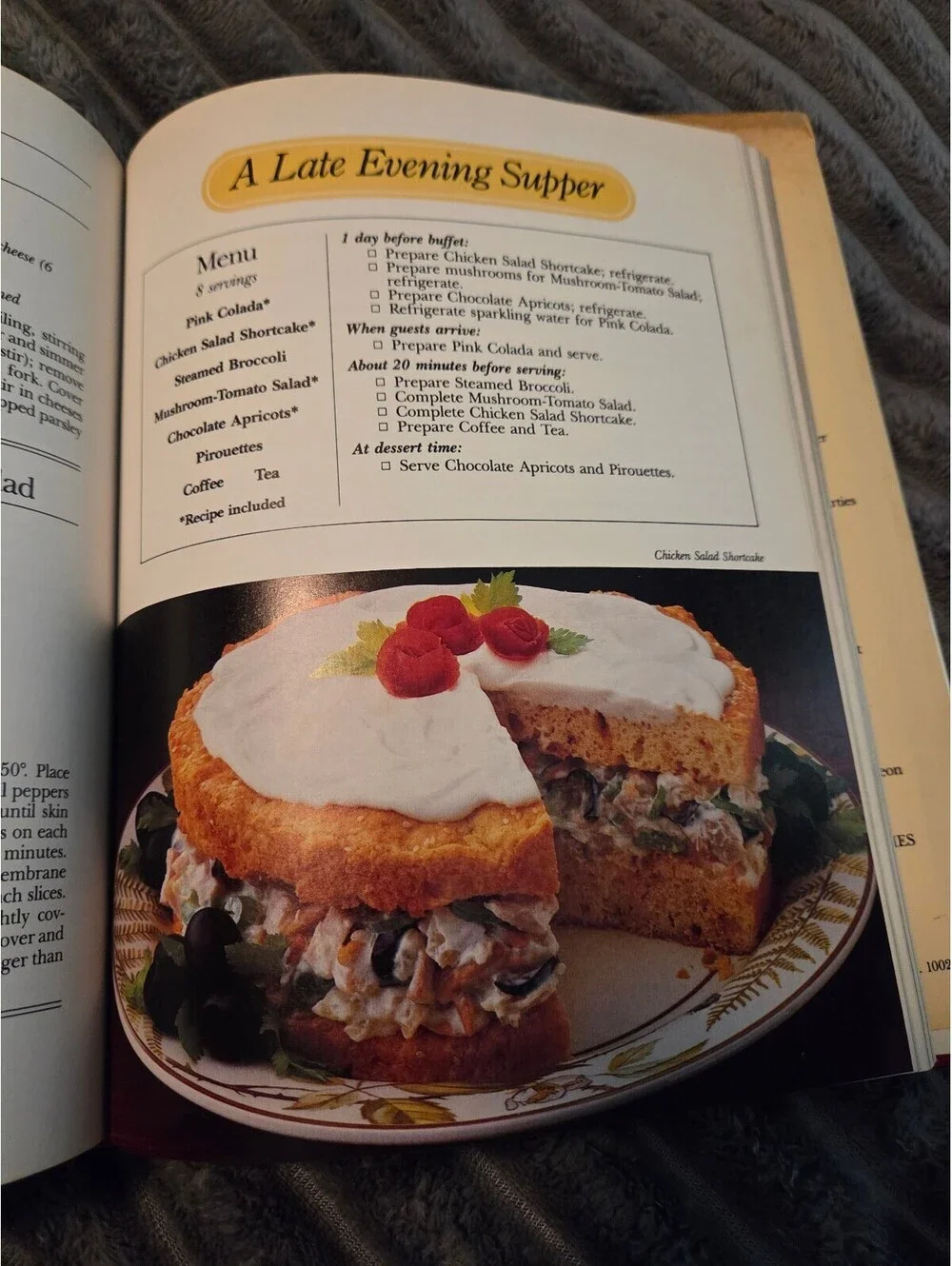Betty Crocker's Buffets Cookbook - 1984